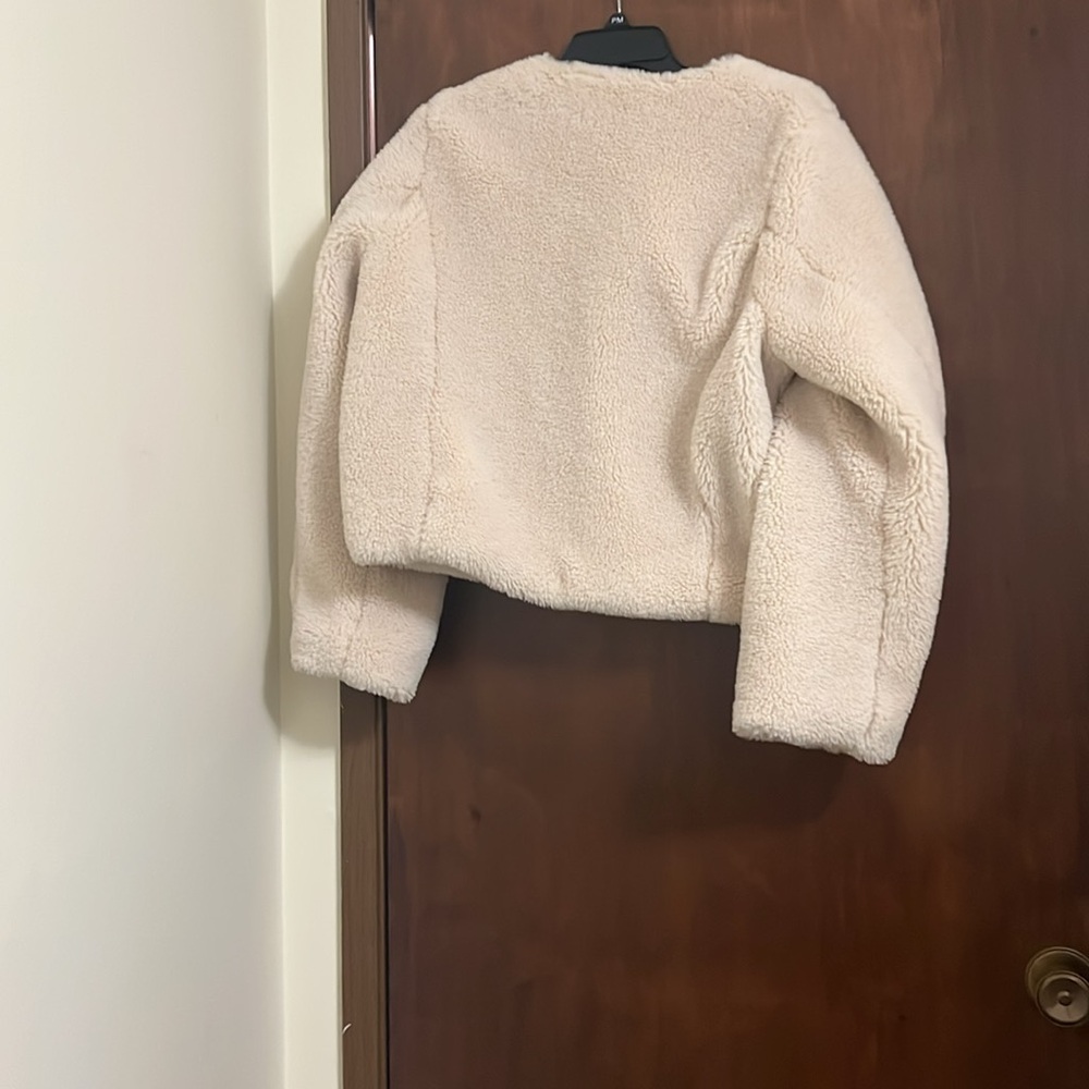 Zara Faux Shearling Jacket - Picture 8 of 8
